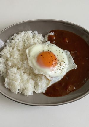 夜勤明け手抜きカレーライス-レシピのメイン写真