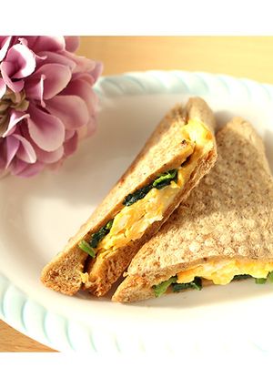アラジントースター｜たまごホットサンド-レシピのメイン写真
