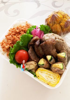 小５息子の塾弁2022.06.04-レシピのメイン写真