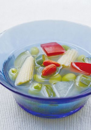【夏】夏野菜の冷やしおでん-レシピのメイン写真