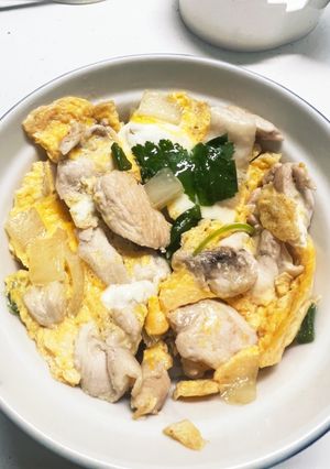 ずぼら親子丼-レシピのメイン写真