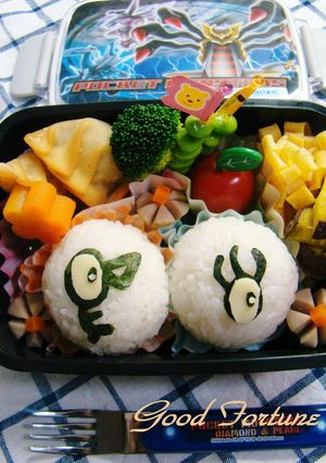 キャラ弁☆アンノーンおにぎり（ポケモン）-レシピのメイン写真