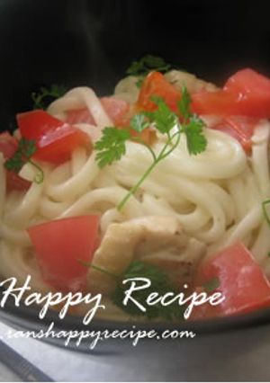 チキンクリームうどん☆-レシピのメイン写真