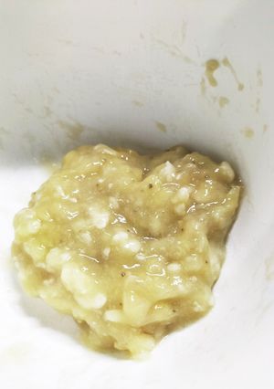 バナナ離乳食(少し粗め)-レシピのメイン写真