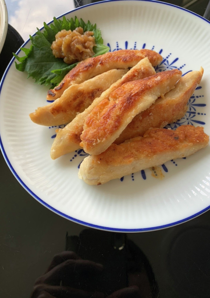 ささみの梅シソ和え-レシピのメイン写真