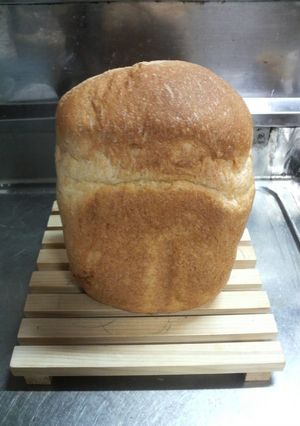 HBで☆春よ恋と全粒粉のふわもちパン♪-レシピのメイン写真
