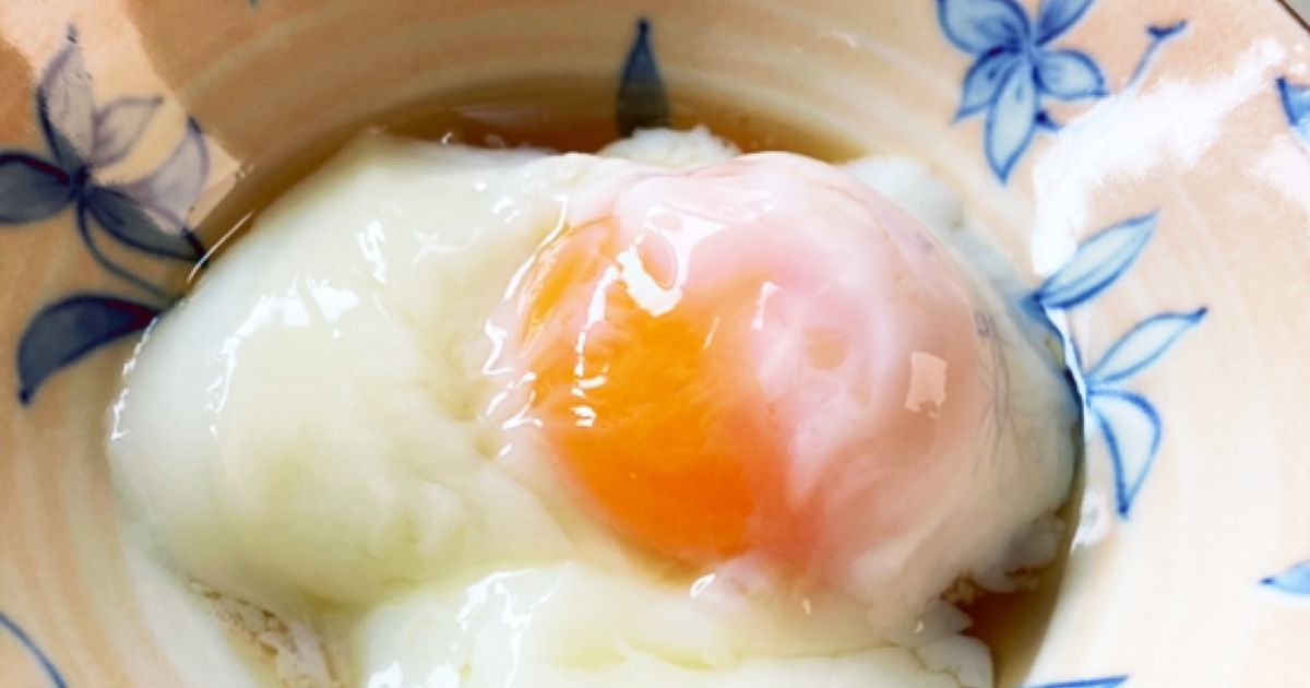 温泉たまごです 温泉玉子マスター 1度に7個できる 温泉玉子 火を使わない 電動