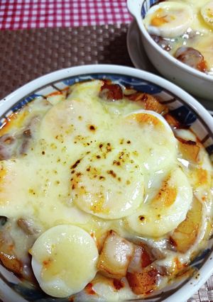 ★簡単！レンジとトースターで＊グラタン＊-レシピのメイン写真