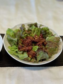 簡単#カレー風味砂肝の唐揚げサラダ-レシピのメイン写真