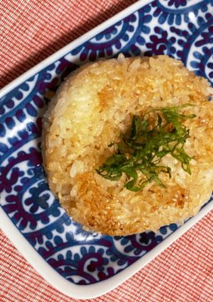 ノータッチ　焼きおにぎり　おにぎらず-レシピのメイン写真
