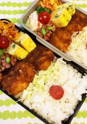 中学生　お弁当の日6/2-レシピのメイン写真