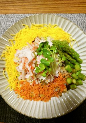 ヨウサマの減塩北海道物産風カニカマ弁当-レシピのメイン写真