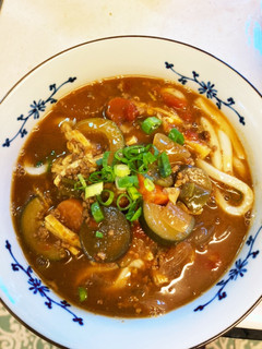 夏野菜カレーうどん-レシピのメイン写真