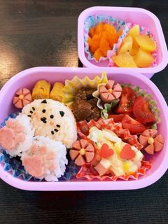 猫キャラ弁☆幼稚園用☆2歳-レシピのメイン写真