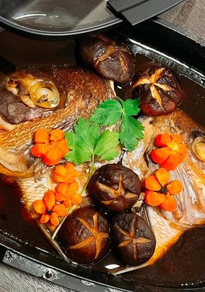 鯛かぶとの甘辛煮/ かぶと煮-レシピのメイン写真