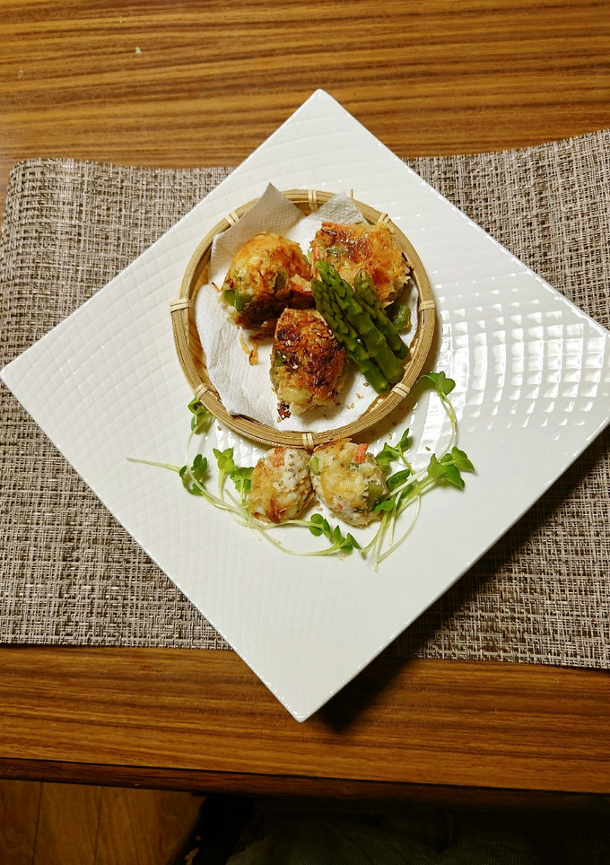 ヨウサマの減塩カニカマの湯葉焼き-レシピのメイン写真