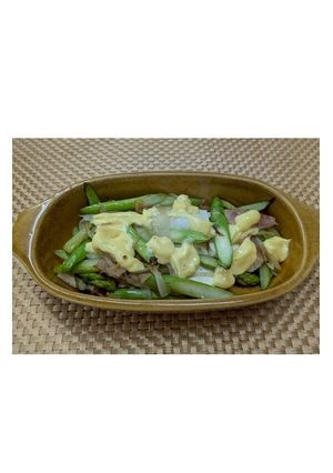 アスパラと豆腐のマヨ焼き by 草津市-レシピのメイン写真