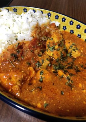 玉ねぎなし★簡単バターチキンカレー-レシピのメイン写真