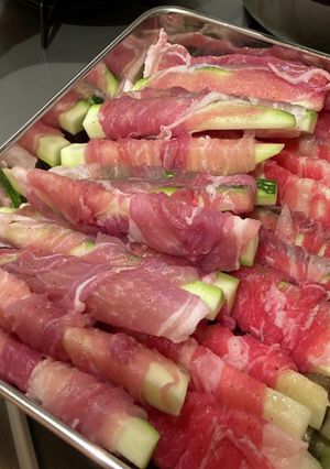 ズッキーニがメイン! 肉巻き-レシピのメイン写真