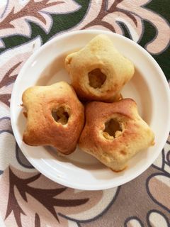 焼きドーナツを豆腐HM で 卵、乳不使用-レシピのメイン写真