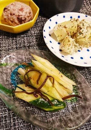 セロリとキュウリ和風ピクルス-レシピのメイン写真