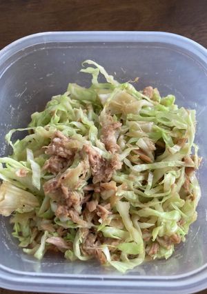 5分で完成 キャベツのツナ和え-レシピのメイン写真