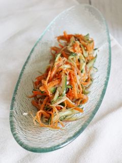 みょうがと人参の和え物-レシピのメイン写真