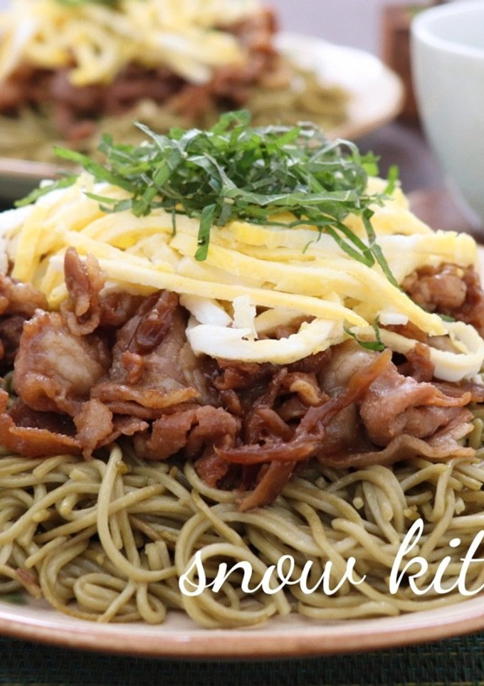 フライパンで簡単！瓦そば風-レシピのメイン写真