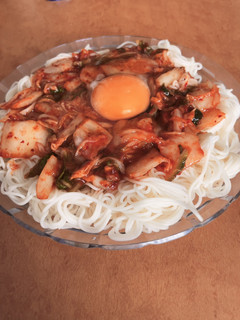 夏にぴったり★キムチそうめん-レシピのメイン写真