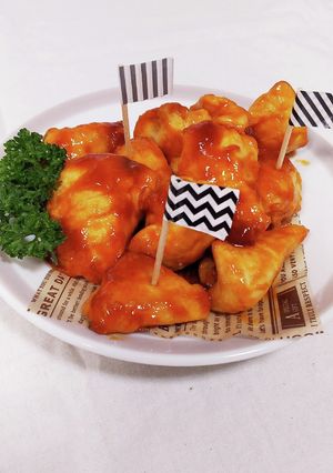 お子様のお弁当に♪BBQチキン-レシピのメイン写真