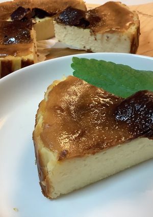 特濃バスクチーズケーキ-レシピのメイン写真