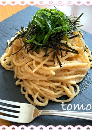 簡単に明太子パスタ-レシピのメイン写真