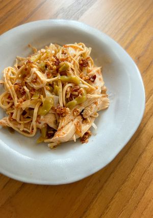 市販の汁なし坦々麺のタレで◎豆腐干-レシピのメイン写真