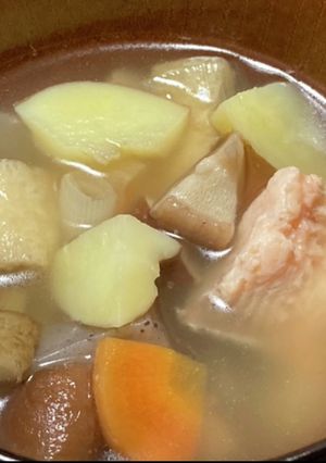 簡単 具沢山な和食汁物 三平汁-レシピのメイン写真