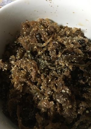出しとった後で!昆布と鰹の佃煮^ ^-レシピのメイン写真
