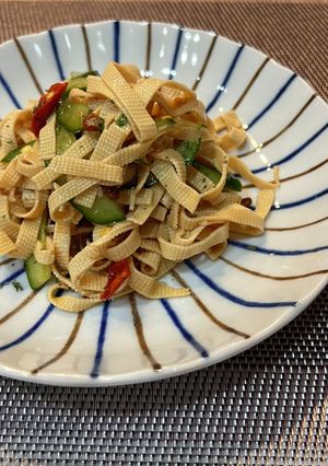 涼拌豆腐丝(細切り豆腐のサラダ)-レシピのメイン写真