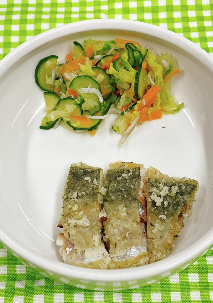 【保育園給食】大人気！アジのカレー揚げ-レシピのメイン写真