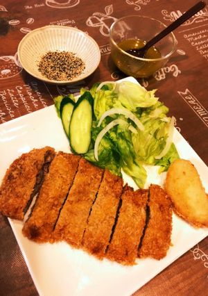 簡単　ミルフィーユ豚ロースカツレツ-レシピのメイン写真