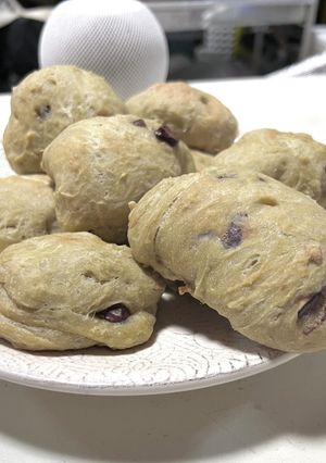 簡単！抹茶フランス・全粒粉パン♪-レシピのメイン写真