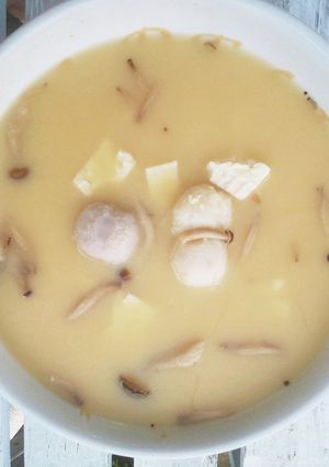 お豆腐さといもたまごのスープ-レシピのメイン写真
