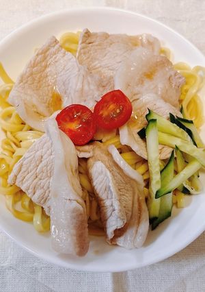 豚しゃぶ冷麺-レシピのメイン写真