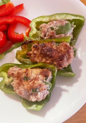ピーマンの肉詰め-レシピのメイン写真