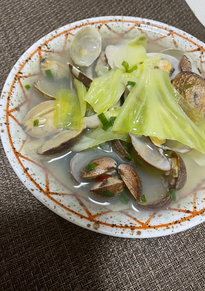 優勝！間違いないアサリとキャベツの酒蒸し-レシピのメイン写真
