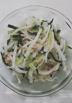 大根ときゅうりの中華風サラダ-レシピのメイン写真