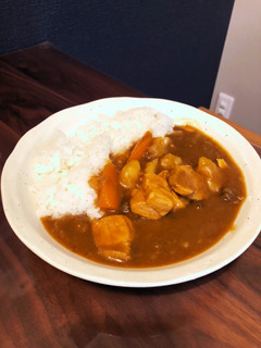 【staub】顆粒玉ねぎスープでカレー-レシピのメイン写真