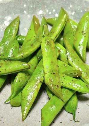 モロッコいんげんの生姜醤油炒め-レシピのメイン写真