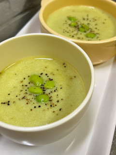 枝豆の冷製スープ-レシピのメイン写真