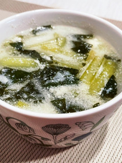 簡単疲労回復!お酢と豆乳スープ-レシピのメイン写真