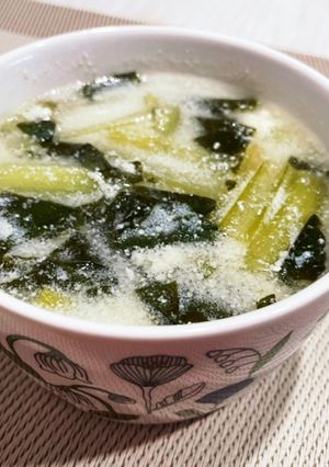 簡単疲労回復！お酢と豆乳スープ-レシピのメイン写真
