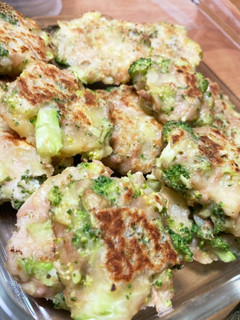 豆腐でヘルシー!じゃがブロッコリーおやき-レシピのメイン写真